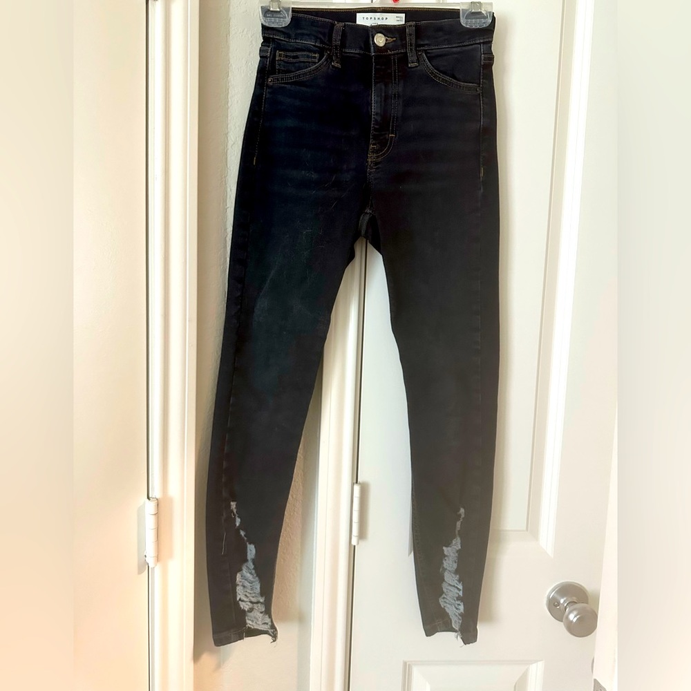 Dark blue Topshop jeans